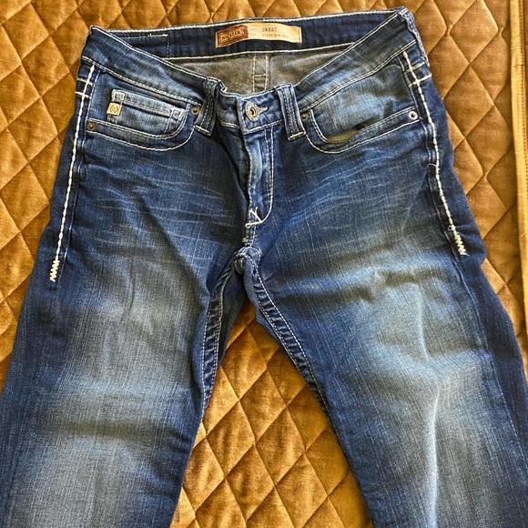 Big Star Sweet Ultra-Low Rise crop jeans - Picture 5 of 11